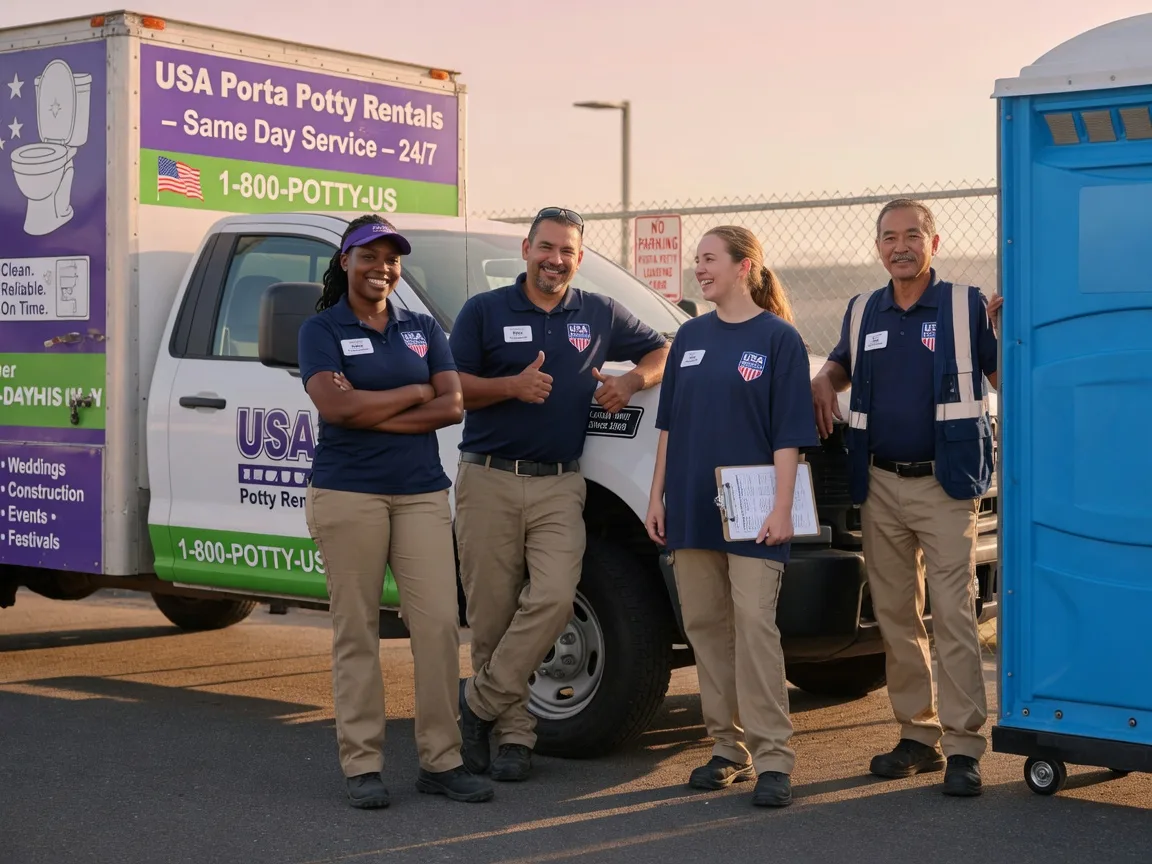 Porta Potty Rental company in Sellersville, PA